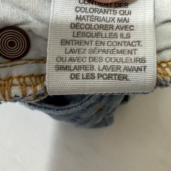 Free People Low Rise Distressed Cut Off Jean Shorts Size 25 - Picture 4 of 7